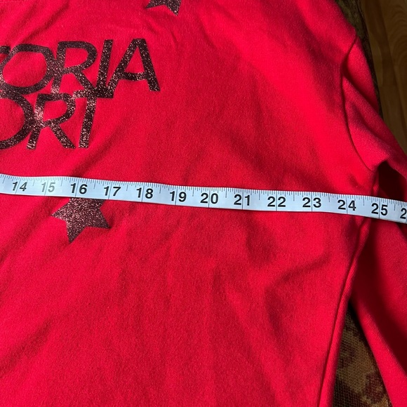 Victorias Secret Sport EUC Red Sweatshirt - Picture 5 of 6